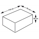Pokrowiec na siedzisko ogrodowe Hocker Cover 110x70x50 - EuroTrail