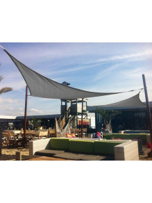 Zadaszenie przeciwsłoneczne Shade Sail Dreieckig 5x5x5 m - EuroTrail
