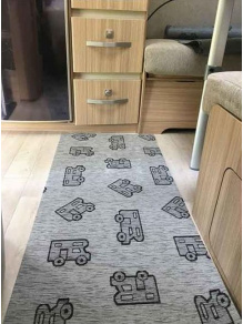 Dywanik wykładzina do przyczepy kampera Runner Kamper 150x52 cm - Arisol