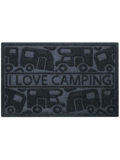 Wycieraczka do przyczepy kampera Kera Kamp 60x40 cm Black - Arisol