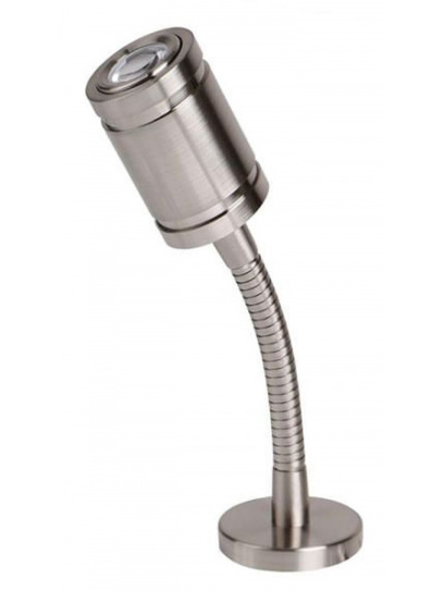 Lampka ścienna niklowana Led 12V