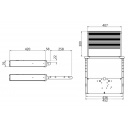 Stopień wejściowy Omnistep Slide-Out V18 12V 700 - Thule
