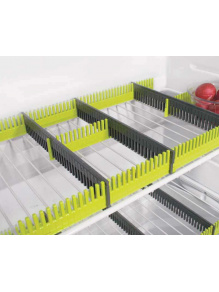 Przegrody modułowe zabezpieczające do lodówki 8 szt. - Purvario