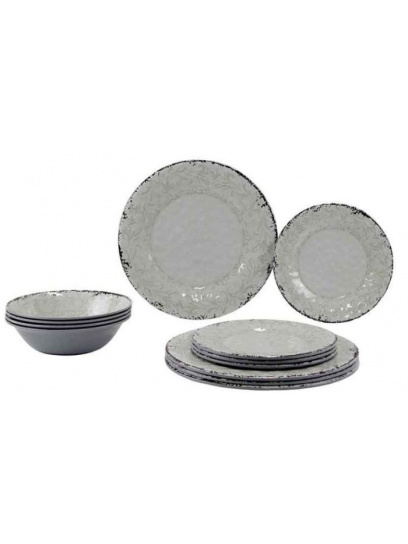 Tellerset STONE SAND 12tl