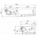 Stopień wejściowy elektryczny 12 V 700 mm - Lippert