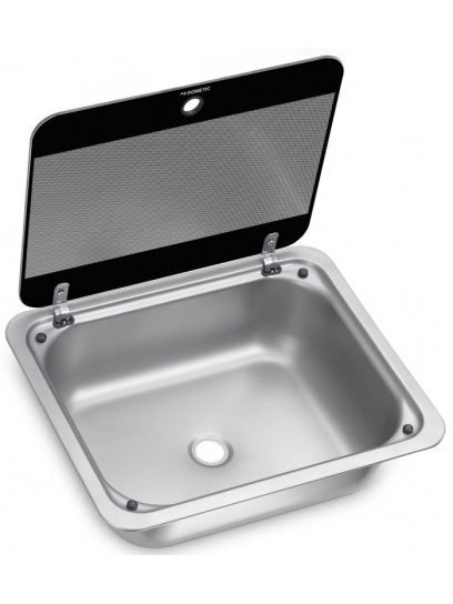 Zlew ze szklaną pokrywą SNG 4133 410x335 mm - Dometic