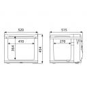 Lodówka kompresorowa CoolFun CK 40D 38 litrów - Dometic