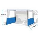 Ścianki boczne do daszka Sidewall Set Sunny Van Roof 2 szt. - Brunner