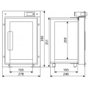 Szafa grzewcza kompresorowa do zabudowy CoolMatic MH07 12 V 7 l - Dometic