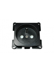 Gniazdo Schuko C-line 230 V czarne - Haba
