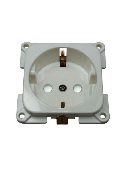 Gniazdo Schuko C-line 230V białe - Haba