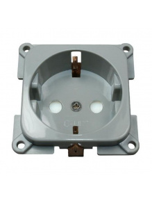 Gniazdo Schuko C-line 230V szare - Haba