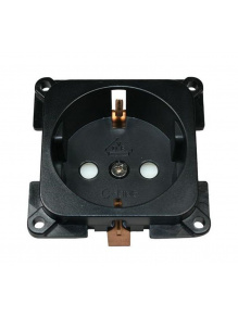 Gniazdo Schuko C-line 230V czarne - Haba