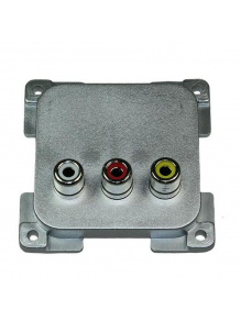 Gniazdo C-line audio/video srebrne - Haba