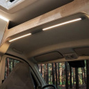 Lampa oświetlenia kabiny Cabiate 12 V czarna - Haba