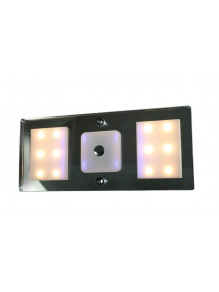 Lampa ścienna/sufitowa Arum LED 12 V chrom - Haba