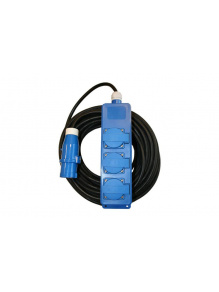 Listwa przedłużacz jednostka 3 gniazda 20 m (3x1,5 mm2) - Haba