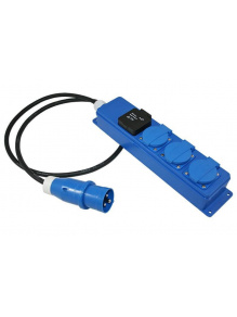 Listwa przedłużacz jednostka 3 gniazda + USB 1,5 m (3x1,5 mm2) - Haba