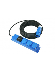 Listwa przedłużacz jednostka 3 gniazda + USB 20 m (3x1,5 mm2) - Haba