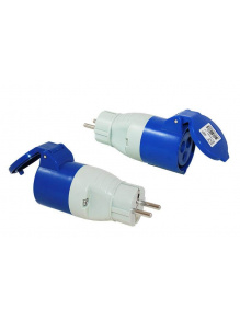 Adapter wtyczki przejściówka Schuko/CEE 230 V - Haba
