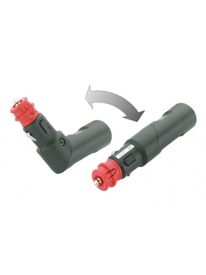 Wtyczka uniwersalna regulowana zapalniczka samochodowa 12 V z bezpiecznikiem 8 A- Haba