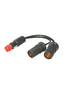 Adapter przedłużacz rozgałęziacz  gniazda 12 V zapalniczka samochodowa 170 cm z bezpiecznikiem 8 A - Haba