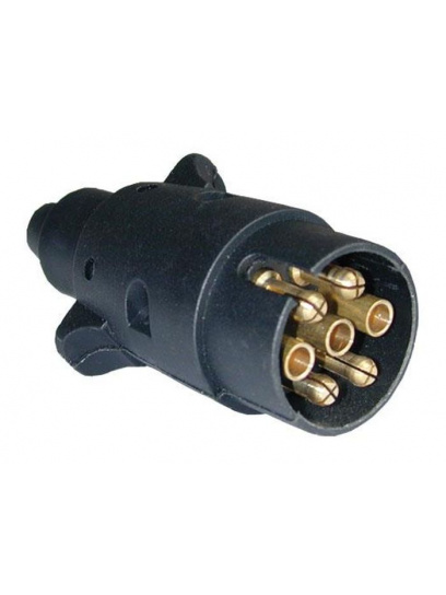 Wtyk 12v 7 pin plastik - Haba