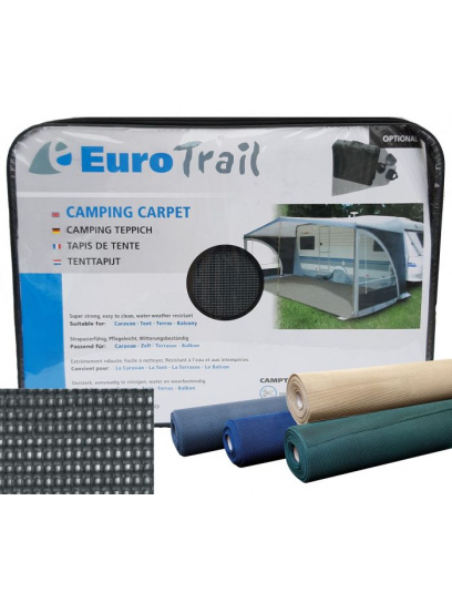 Wykładzina do przedsionka Camptex 250x200 cm Antracyt - EuroTrail