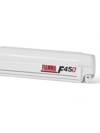 Markiza ścienna w kasecie F45s 260 Polar White Royal Grey (VW T5/T6 California) - Fiamma