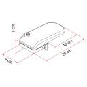 Zabezpieczenie drzwi Safe Door Frame Black - Fiamma