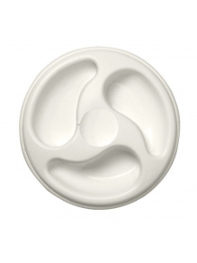 Korek nakrętka okrągła wlewu biała bez cylinderka i kluczyka - Zadi