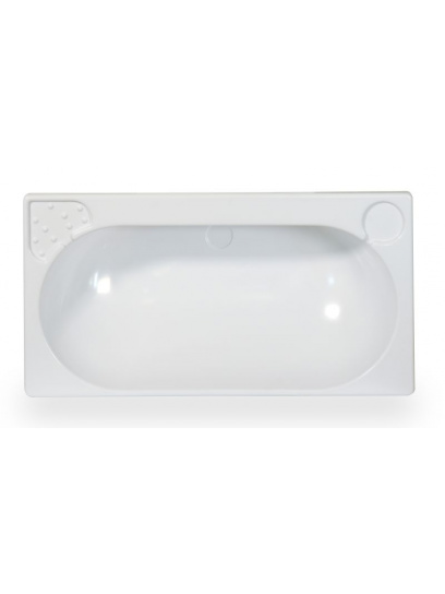 Umywalka prostokątna 650x340x140 mm biała