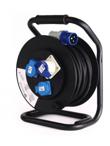 Przedłużacz na bębnie gniazdo Schuko/CEE 25 m (3x 2,5 mm2) - Carbest