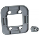 Tuleja dystansowa do zamka 7 mm duża + mała szara - Zadi