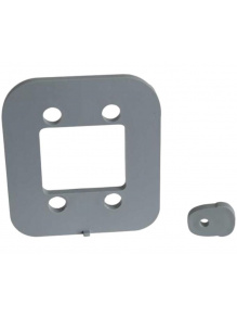 Tuleja dystansowa do zamka 7 mm duża + mała szara - Zadi