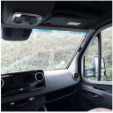 Roleta zaciemniająca REMIfront III na przednią szybę Sprinter/Crafter 2006-2018 z czujnikiem deszczu - Remis