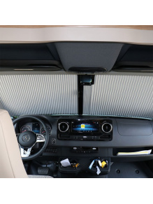 Roleta zaciemniająca REMIfront III na przednią szybę Sprinter/Crafter 2006-2018 z czujnikiem deszczu - Remis