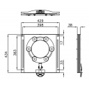 Obrotnica fotela kierowcy/pasażera VW T5/T6 od 2003