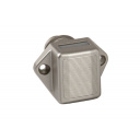 Zamek meblowy wciskany Mini Push Lock srebrny