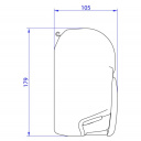 Markiza ścienna Omnistor 8000 White 4,50 m Sapphire Blue - Thule