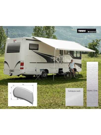 Markiza dachowa Omnistor 9200 White 6.0 Mystic Grey - Thule