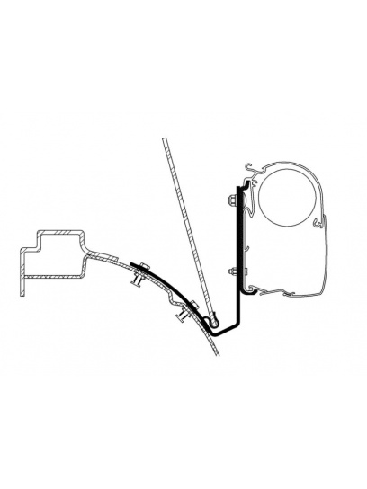 Adapter do markizy ściennej 4900/5200 VW T4 Lift Roof - Thule