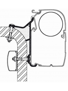 Adapter do markizy ściennej Omnistor Serii 5/8 Hymer Van B2 4,5 m - Thule