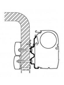 Adapter do markizy ściennej Omnistor 5/8 Hymer Camp do 2011 5,00 m - Thule