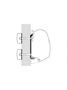 Adapter do markizy ściennej Omnistor 4900/5200/8000 Flat 4,00 m - Thule