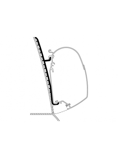 Adapter do markizy ściennej 4900/5200/8000 Master H3 - Thule