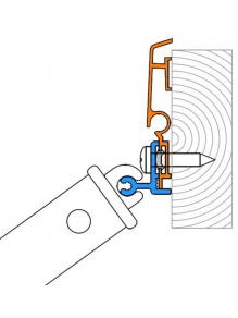 Szyna adapter montażowy do bagażnika Sport G2 Rail F Hobby 2014 10 szt. - Thule