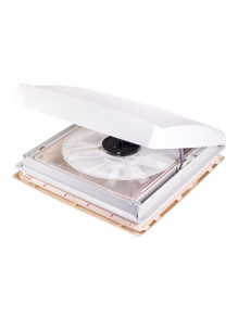 Okno dachowe z wentylatorem 12V Vent Motorized 40x40 White/Cream - Thule