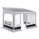 Zabudowa do markizy Omnistor 6200/6300 Panorama 4,50 m h245-259 cm - Thule