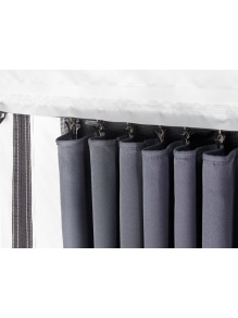 Zasłony do zabudowy Residence G3/Panorama Curtains Grey 3,00-4,50 m - Thule